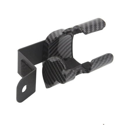 Cup Holder for Suzuki Jimny 2019-2020 to Secure Beverages in Car — carbon fiber look ABS cup holder for stable drinks