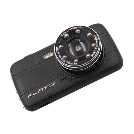 Dash Cam with Night Vision for Everyday Driving Recordings black full HD 1080P compact starlight dash camera showing wide-angle lens