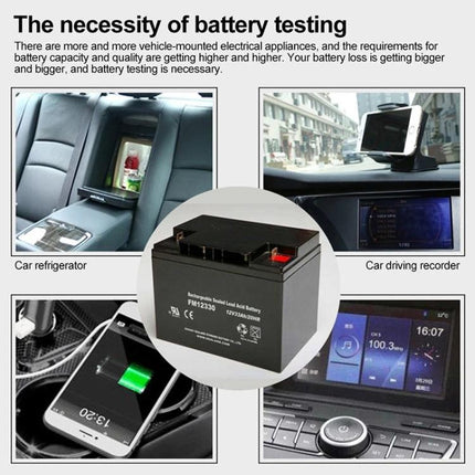 DUOYI Tool for Daily Car Battery Maintenance Checks testing lead-acid car battery health before trips and routine maintenance