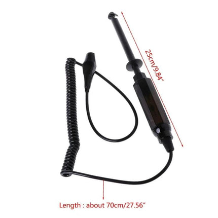 DUOYI Test Pen for Everyday Car Electrical Checks - handheld probe with coiled lead and clip for quick vehicle diagnostics