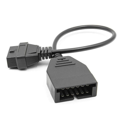 GM OBD2 Adapter Cable for Vehicle Diagnostics at Home - 12-pin GM to OBD2 adapter cable for DIY engine code checks and home vehicle diagnostics