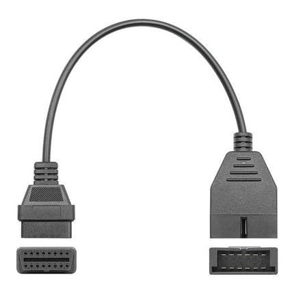 GM OBD2 Adapter Cable for Vehicle Diagnostics at Home black 12-pin connector adapter cable for GM vehicle diagnostics