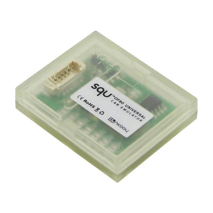 SQU Tool for Routine Car Maintenance and Diagnostics - compact transparent diagnostic module for checking dashboard lights and tachometer readings