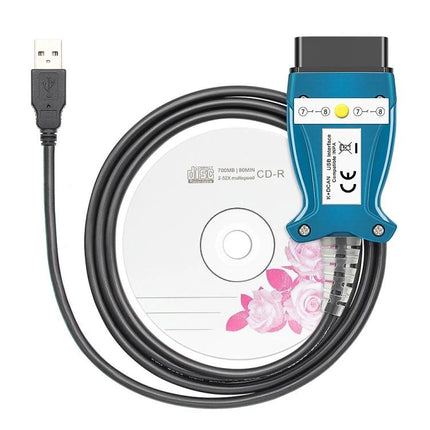 INPA Diagnostic Tool for Routine BMW Vehicle Maintenance USB cable and CD diagnostic kit for home BMW error code scanning