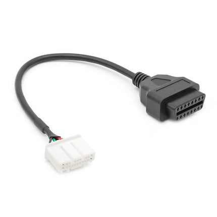 Tesla Model S Cable for Routine Vehicle Upkeep black plug-and-play diagnostic cable for at-home maintenance