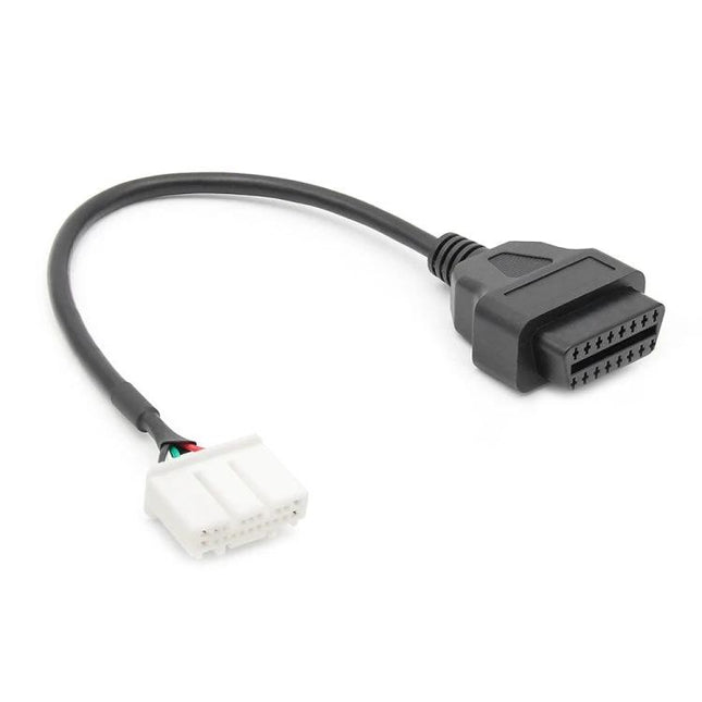 Tesla Model S Cable for Routine Vehicle Upkeep black plug-and-play diagnostic cable for at-home maintenance
