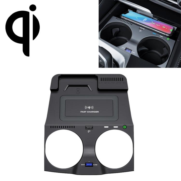 Chargeur sans fil standard Qi pour voiture HFC-1016 10 W Charge rapide pour BMW M5 2018-2021, conduite à gauche et à droite