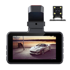 D903 Elite Dual Lens 3-Inch Car Dash Camera with GPS, WiFi, and Enhanced Safety Features