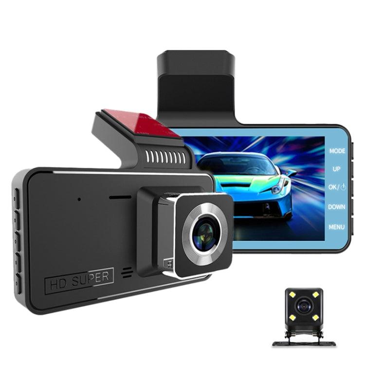 H808 Dual Lens Full HD Car Dash Camera with Continuous Recording and 24/7 Parking Surveillance