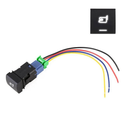 Car Fog Light On-Off Button Switch for Toyota Camry black ABS plastic wiring harness LED icon