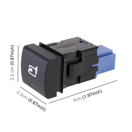 Car Fog Light On-Off Button Switch for Toyota Camry - ABS plastic replacement dash switch, easy DIY clip-in installation
