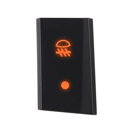 TS-18 Car Fog Light On-Off Switch With Cable For Hyundai Accent black ABS front panel switch with illuminated orange fog icon and indicator light