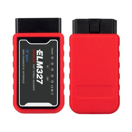 Essential Car Diagnostic Tool for Everyday Vehicle Checks - red OBD2 WiFi ELM327 plug-in reader for checking check engine light