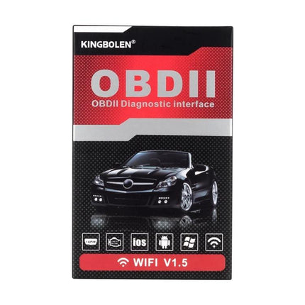 Essential Car Diagnostic Tool for Everyday Vehicle Checks - OBDII WiFi diagnostic adapter box with car image