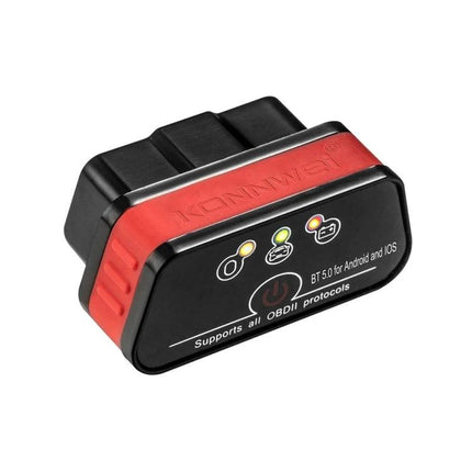 Essential Konnwei Tool for Everyday Car Maintenance Checks - compact Konnwei OBD-II Bluetooth scanner for quick engine diagnostics