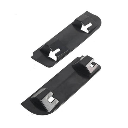 Tailgate Handle Repair Clip for Nissan Qashqai Replacement - black ABS plastic clip pair for secure tailgate handle fit and DIY repair