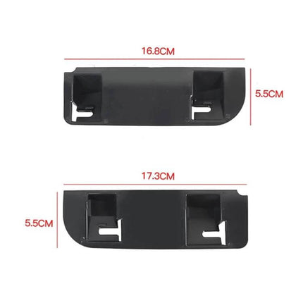 Tailgate Handle Repair Clip for Nissan Qashqai Replacement ABS plastic tailgate handle clip showing dimensions 16.8–17.3cm and 5.5cm