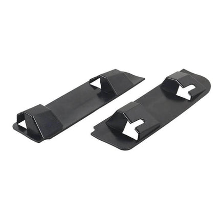 Tailgate Handle Repair Clip for Nissan Qashqai Replacement - pair of black ABS plastic clips for secure tailgate handle fitment