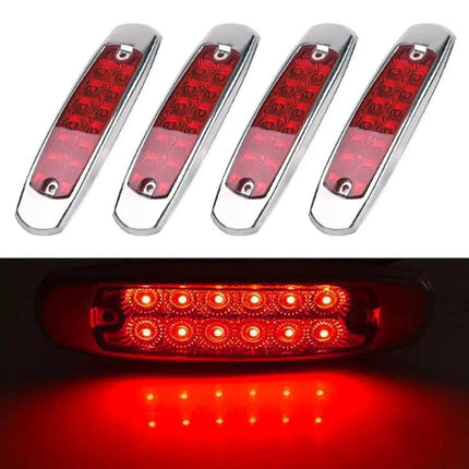 Truck Side Clearance Marker Light 4 Pack For Vehicle Visibility