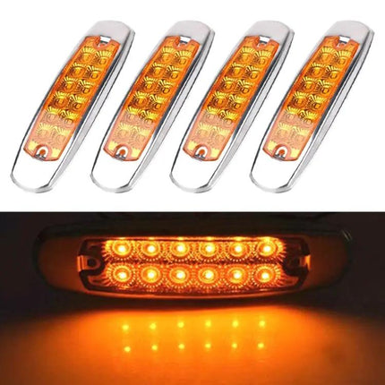 Truck Side Clearance Marker Light 4 Pack For Vehicle Visibility