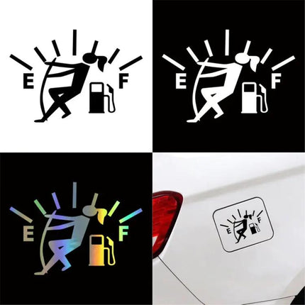 Reflective Vinyl Car Sticker with Female Design for Decoration