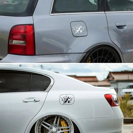 Reflective Vinyl Car Sticker with Female Design for Decoration