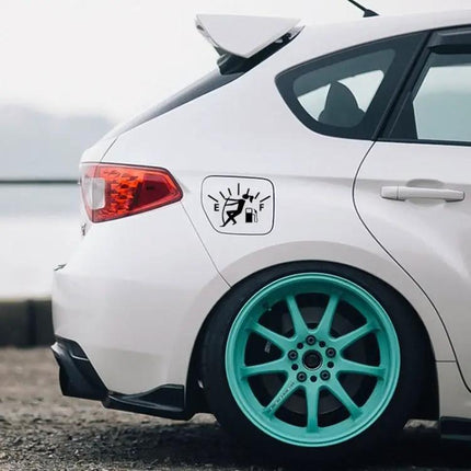 Reflective Vinyl Car Sticker with Female Design for Decoration