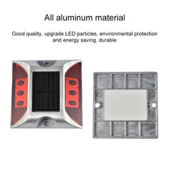 Solar-Powered Square Road Marker Light for Enhanced Vehicle Guidance and Safety