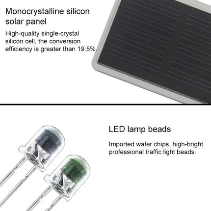 Solar Horseshoe Road Stud Light For Driveways Constant Bright