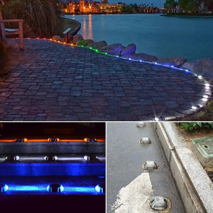 Solar Horseshoe Road Stud Light For Driveways Constant Bright