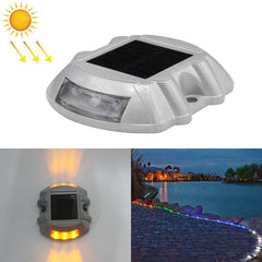 Solar-Powered Horseshoe Road Marker Light for Safe Vehicle Navigation and Deceleration