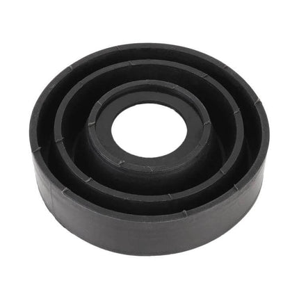 Universal Headlight Soft Silicone Dust Cover For Headlights - black universal silicone seal for headlight bulb openings, flexible trim-to-fit design