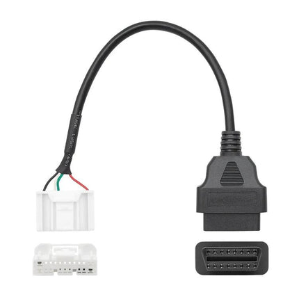 Use this cable for Tesla Model X and S vehicle checks - OBD2 diagnostic adapter cable for Tesla owners, simple garage and roadside inspections