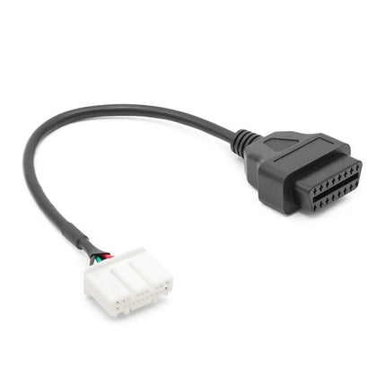 Use this cable for Tesla Model X and S vehicle checks - OBD diagnostic adapter cable for home and road inspections