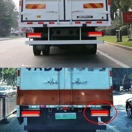 Truck Trailer Brake Light Three Color For Daily Use rear LED brake running turn reverse light PC+ABS screw-in mount