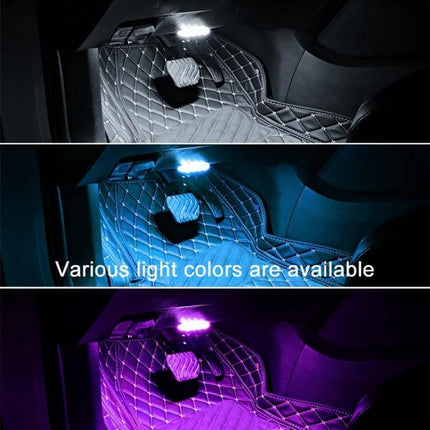 USB-C Car Foot Ambient Light Ice Blue For Interior Ambience