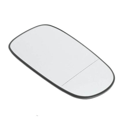 Wide-Angle Left Side Rearview Mirror for Saab 9-3 Vehicles - replacement wide-angle left mirror with split-line design for improved side visibility
