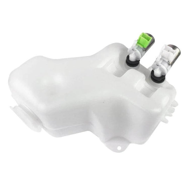 Vehicle Washing Kettle Set with 2 Holes for Nissan Patrol and Ford Maverick white ABS replacement part, close-up