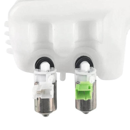 Vehicle Washing Kettle Set with 2 Holes for Nissan Patrol and Ford Maverick white ABS replacement part close-up