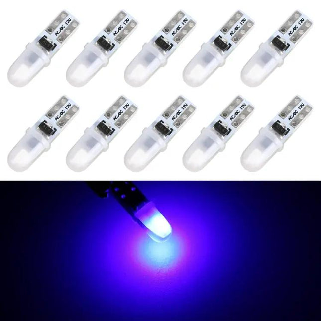 T5 Car Instrument Panel LED Decorative Light, 10 In 1 | Syndmart