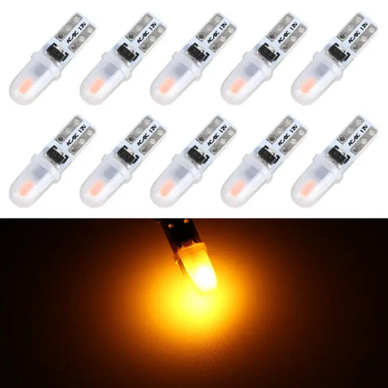 T5 Car Instrument Panel LED Decorative Light, 10 In 1