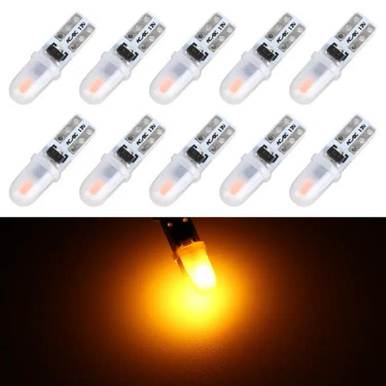 T5 Car Instrument Panel LED Decorative Light, 10 In 1