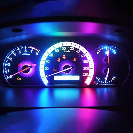 T5 Car Instrument Panel LED Decorative Light, 10 In 1 | Syndmart