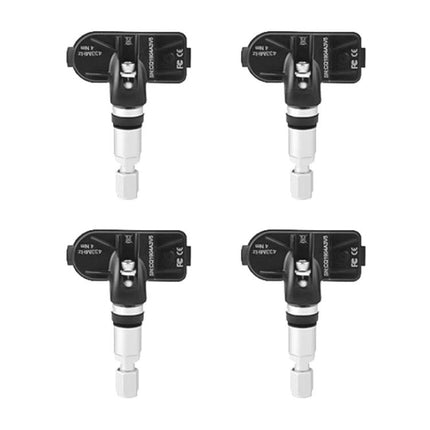 Tire Pressure System for Safe Daily Car Commutes and Trips – set of four wireless tire pressure sensors for real-time monitoring