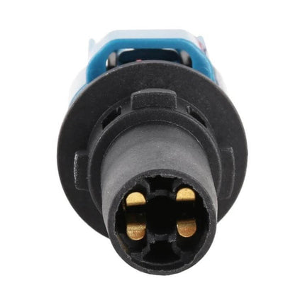 T10 Car Lamp Holder Socket With Cable For Everyday Interior Lighting - close-up front view of T10 base and wiring connector