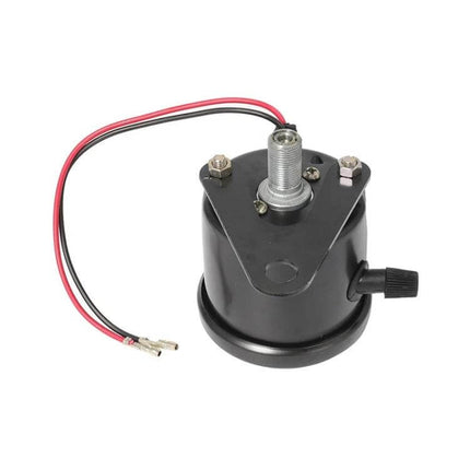 Retro Style Motorcycle Speedometer for Daily Rides in Black - metal retro speedometer unit with wiring for daily commuting
