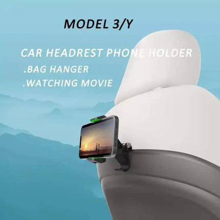 Adjustable Car Sun Visor Phone Holder for Rear Seats and More