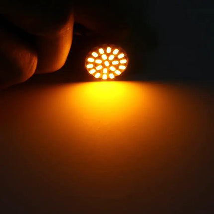 1156 Socket Car Turn Signal LED Bulbs, Universal Fit Pack Of 10 | Syndmart