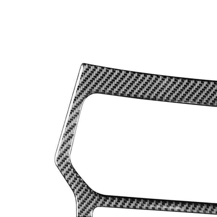 Carbon Fiber Decorative Sticker for Ford Explorer Navigation Panel — carbon fiber dash trim for 2016-2019 Explorer navigation