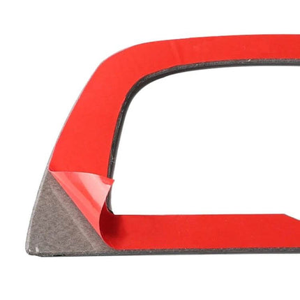 Carbon Fiber Decorative Sticker for BMW Headlight Switches - close-up of adhesive-backed trim piece for G01 X3 G02 X4 interior